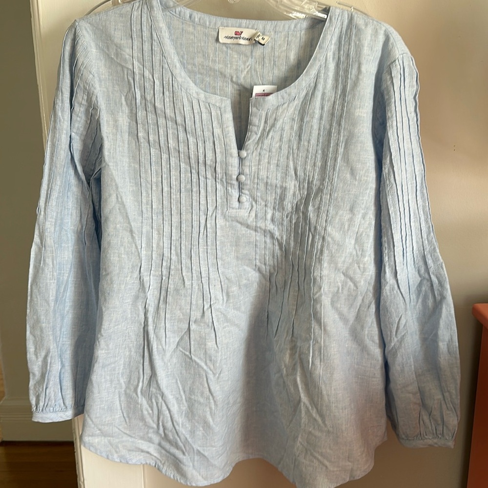 Vineyard vines linen shirt